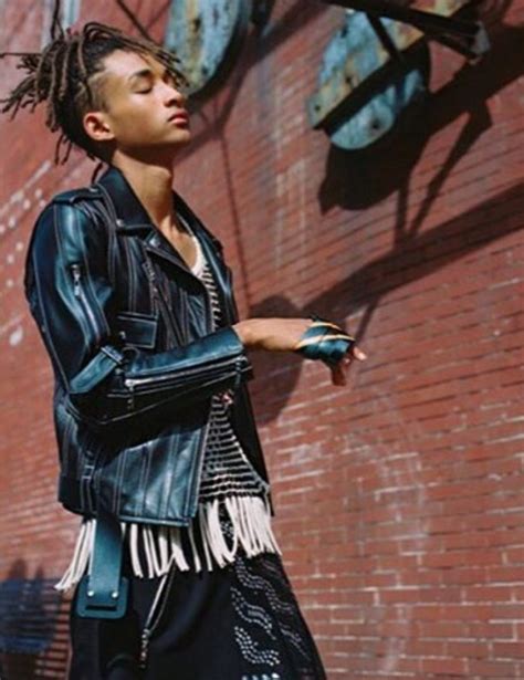 jaden smith in a skirt.